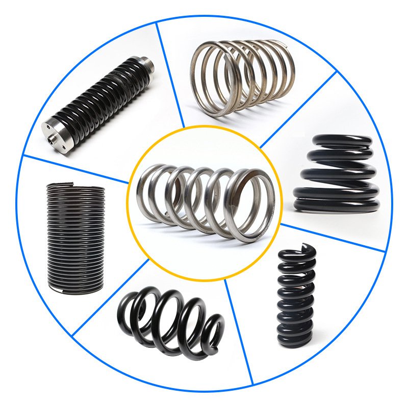 Customized various galvanized replace barrel steel compression springs ...