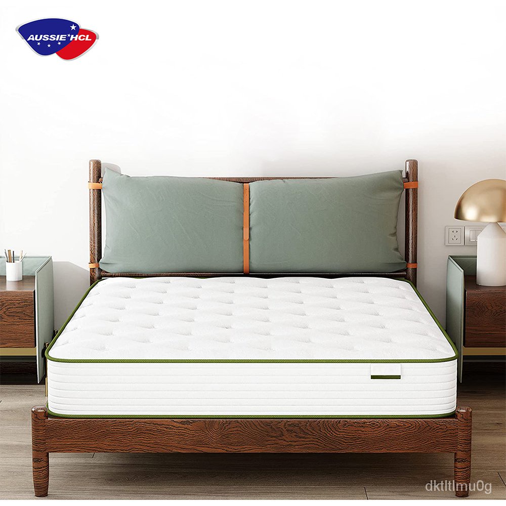 Beds Knitted fabric king size mattress roll up Latex Gel Memory foam twine Pocket Shopee