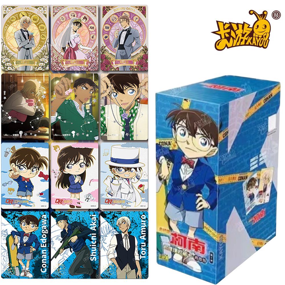 KAYOU Conan Collection Cards Detective Card Genuine Kudo Shinichi Mouri ...