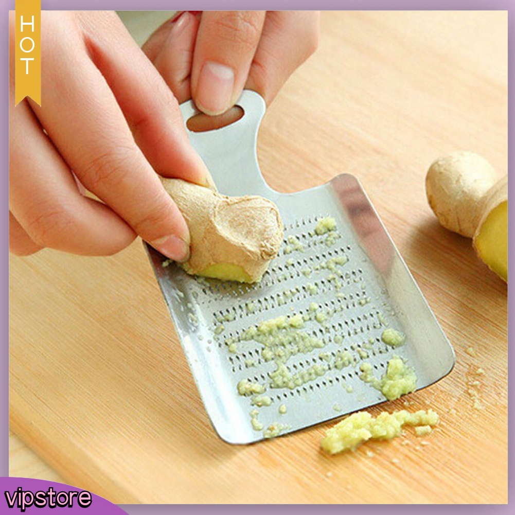 [VIP] Lemon Zester Kitchen Cook Tool Garlic Grater Ginger Press Crusher ...