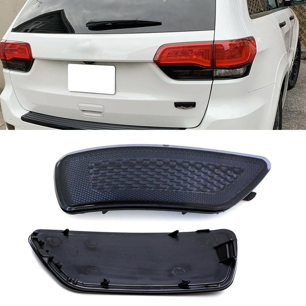 PC AB Reflector Smoked Lens Rear Bumper Reflectors For 11-20 Jeep Grand ...