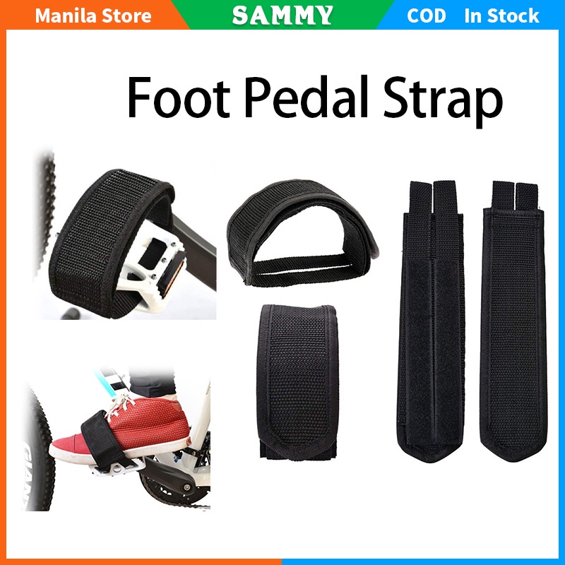 1Pair Bicycle Pedal Strap for Fixed Gear Mountain Bike Nylon Pedal