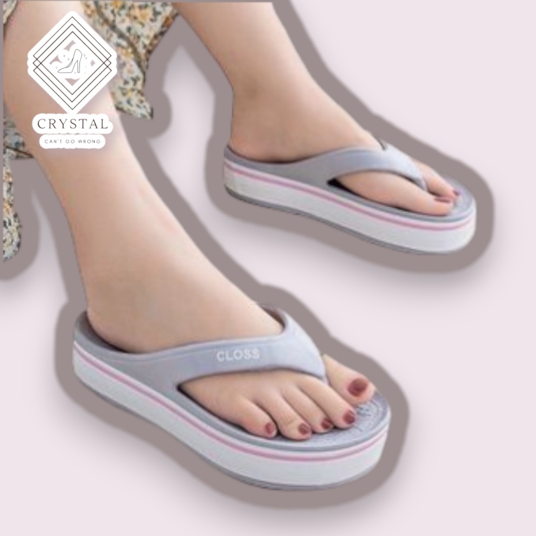 ♦CF New Closs Style High Heels Indoor and Outdoor Slides Slipper For ...