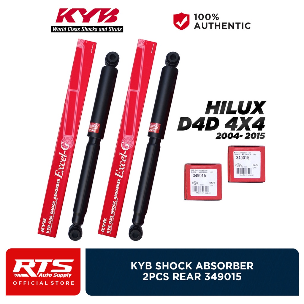 KYB Kayaba Rear Shock Absorber for Toyota Hilux Gas / Diesel D4D 4x4