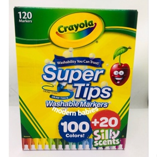 hot sale】 Crayola supertips 100