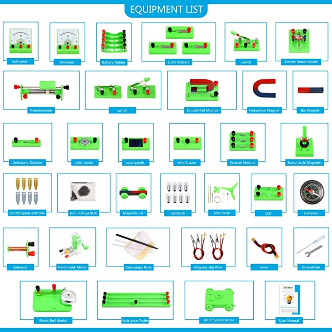 Physics Electric Circuit Learning Starter Kit Science Lab Basic ...