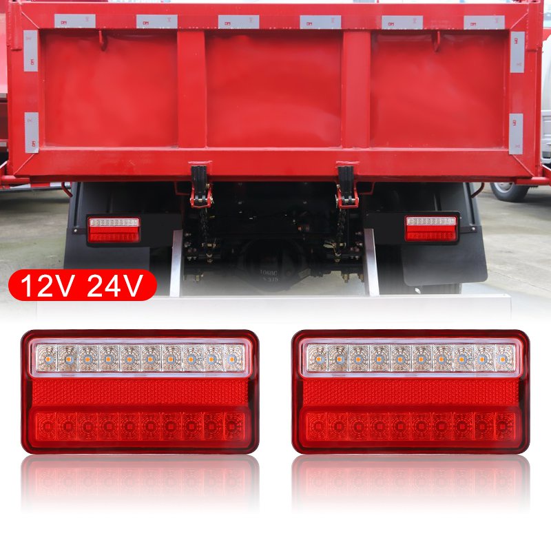led Rear Light Boat Trailer Tractor Tail Light Truck Brake Light Turn