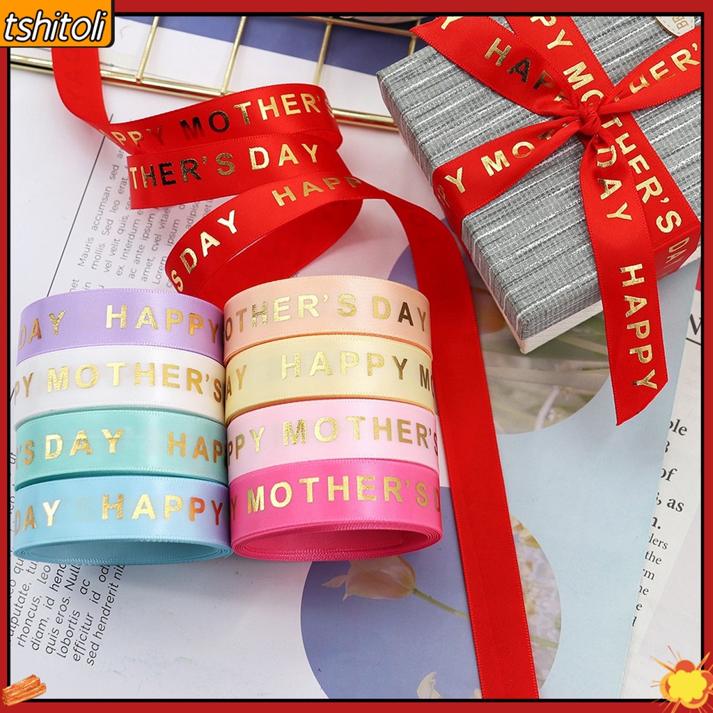 [tshitoli] 1 Roll Long Lasting Wrapping Ribbon for Family 10 Yards ...