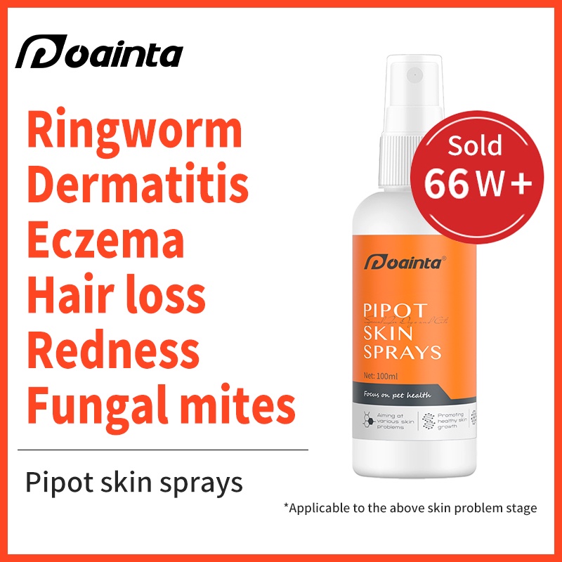 PUAINTA Pipot skin spray for dog and cat Antifungal Skin Spray Scabies