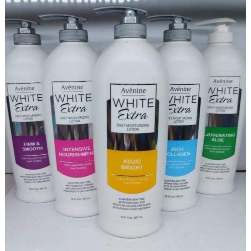 ♤Avenine White Extra Kojic Bright Body Lotion 500ml Shopee Philippines