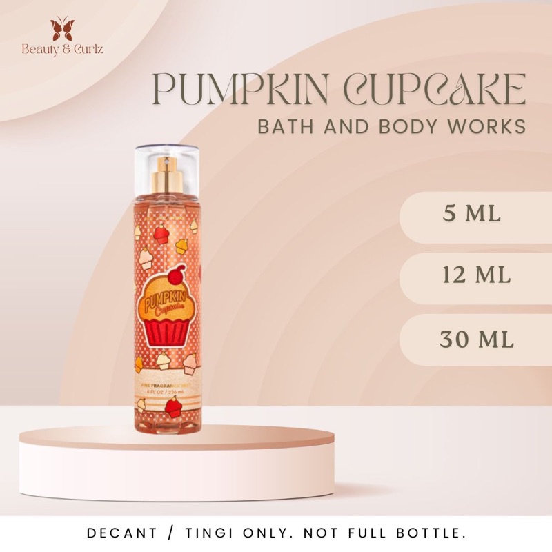 Pumpkin best sale cupcake perfume