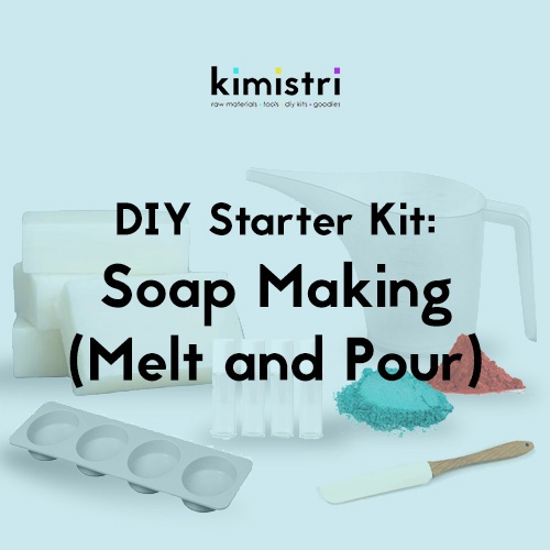 Kimistri Labs DIY Starter Kit: Soap Making Set for Beginners (Melt and ...