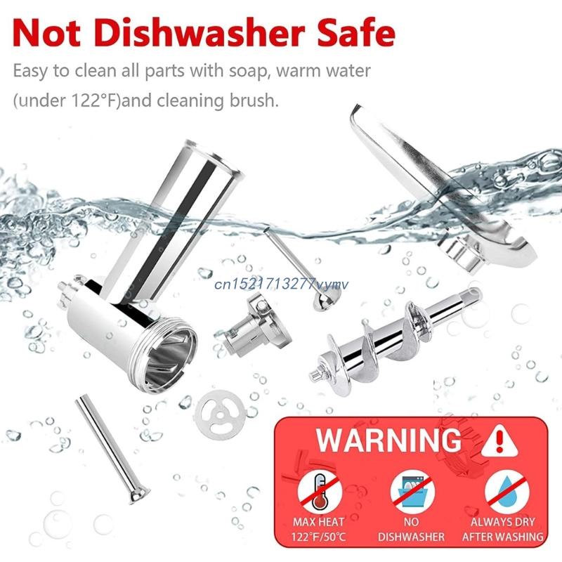 ★KitchenAidStand Mixers Meat Grinder Sausage Stuffer Attachment for