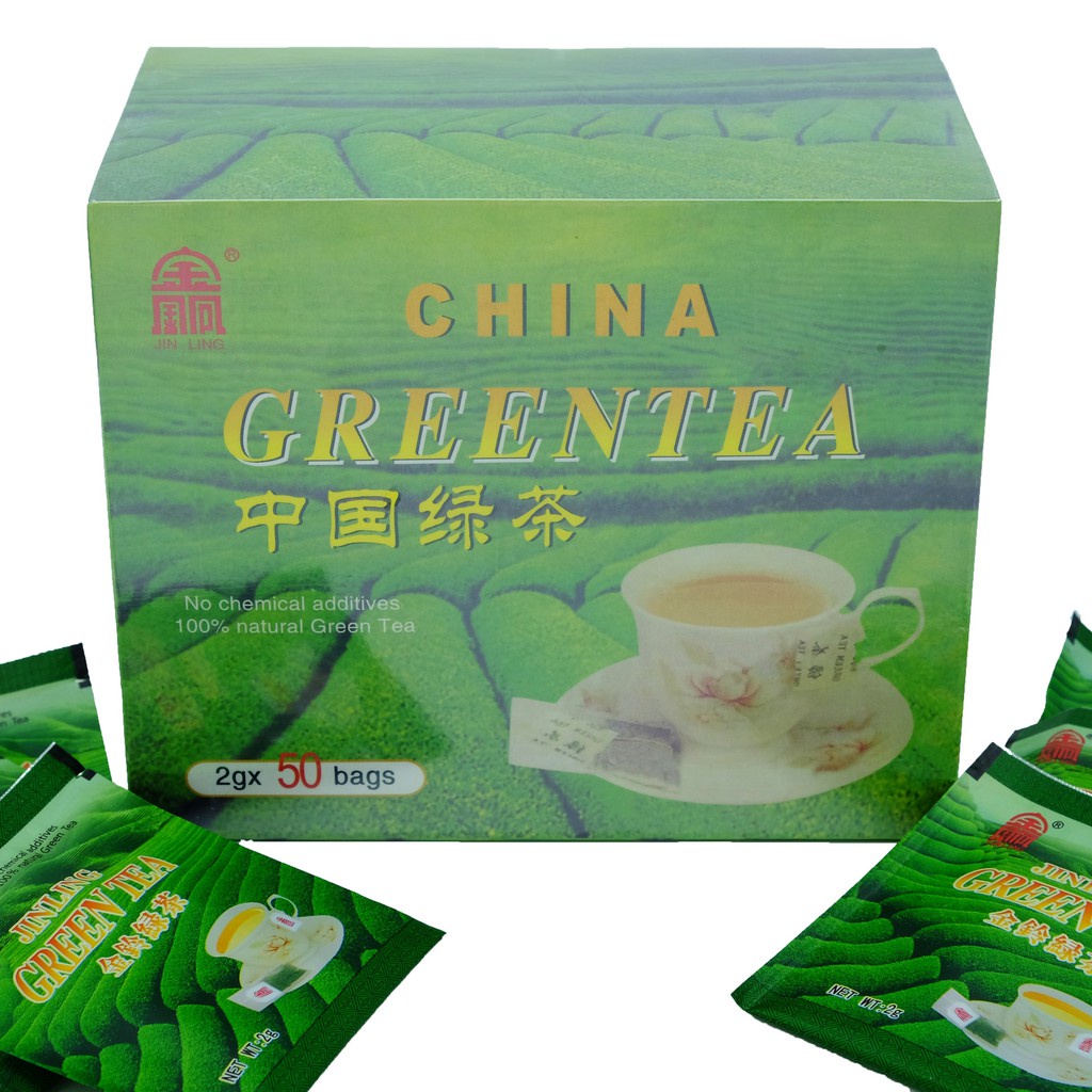 Jin Ling China Green Tea (100g) | Shopee Philippines