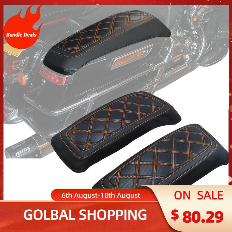 Motorbike Hard Saddlebag Lid Cover For Harley 20142023 Road Glide