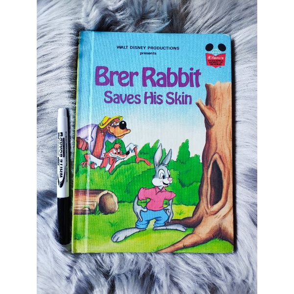Disney Story Book | Walt Disney Present Brer Rabbit Saves His Skin ...