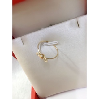 ☄Lucky us10k gold jewelry ring(4mm) | Shopee Philippines