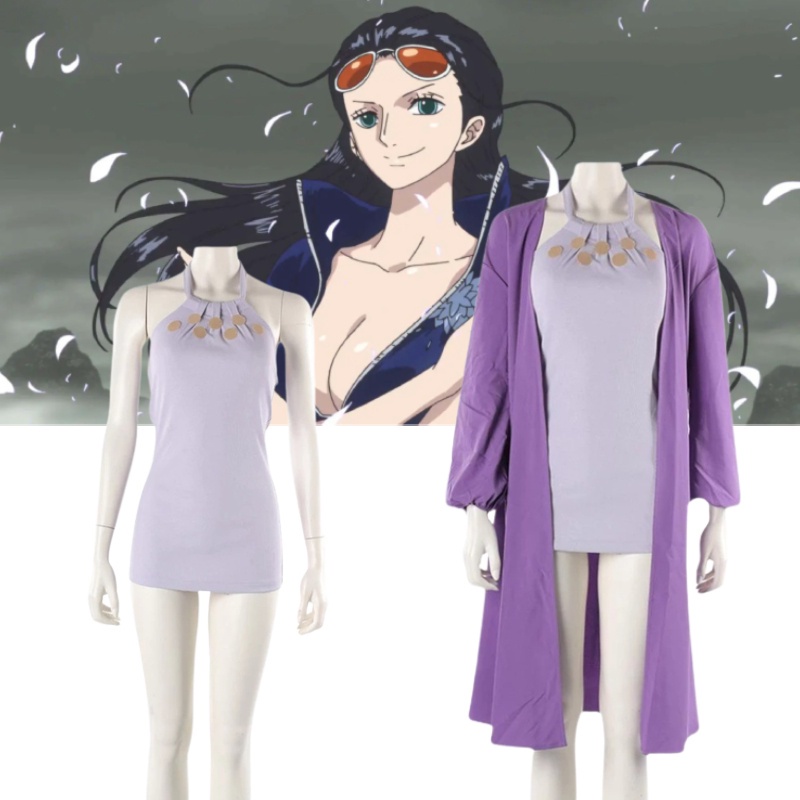 Anime Cosplay One piece Nico Robin Halloween Party Costume Suit