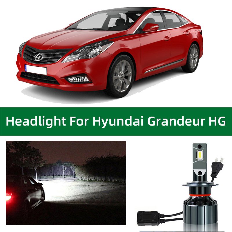 ★Car Headlight Bulbs For Hyundai Grandeur HG 2011 2012 2013 2014 2015 ...