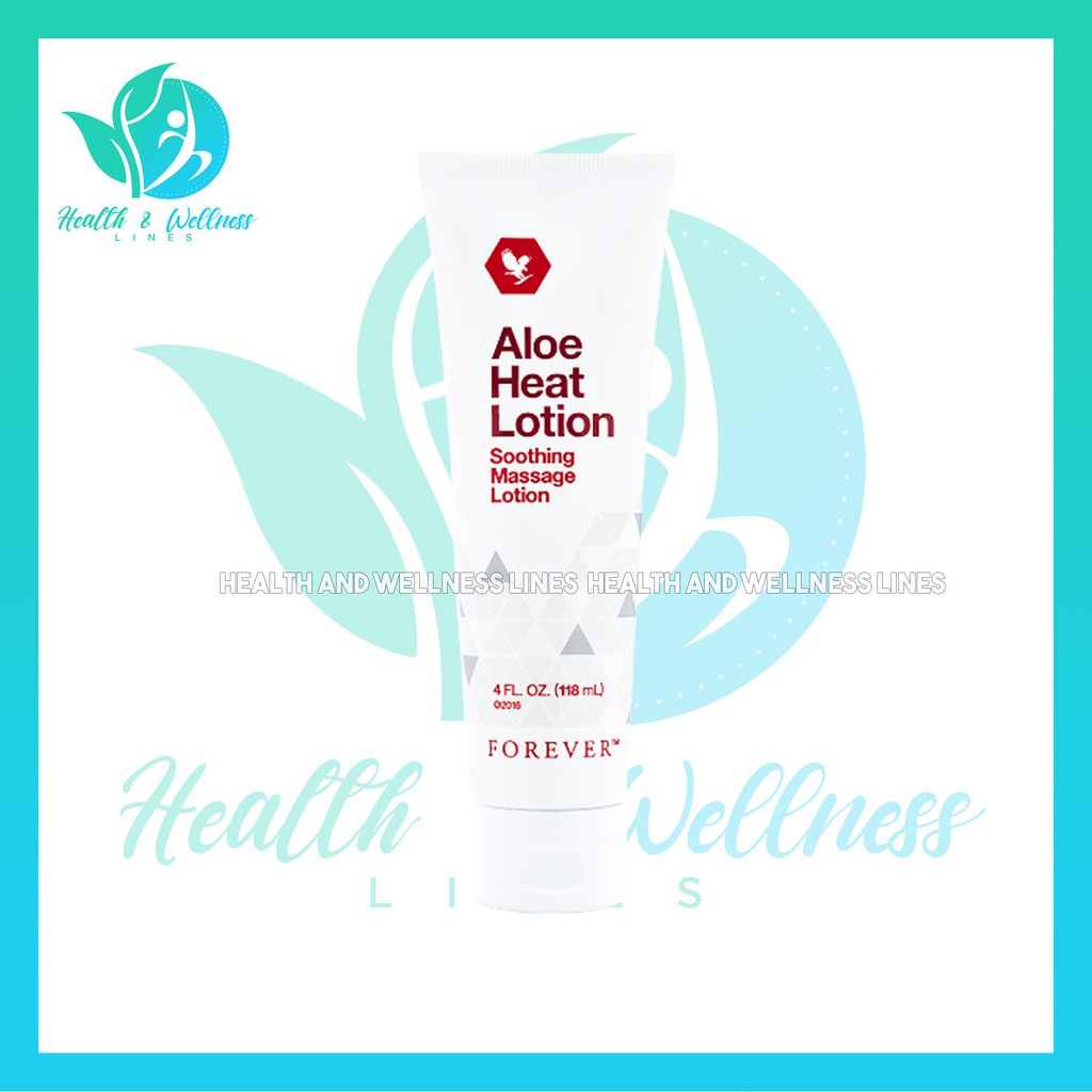 Forever Aloe Heat Lotion 118 Ml 1 Pc Soothing Massage Lotion Shopee Philippines 9166