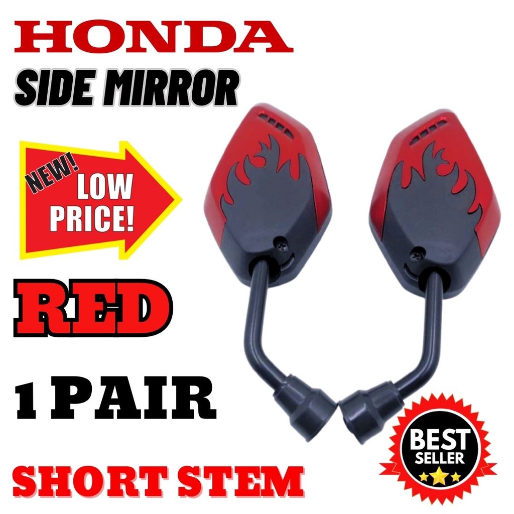 HONDA CLICK 125i Motorcycle HONDA stock side mirror small heavyduty