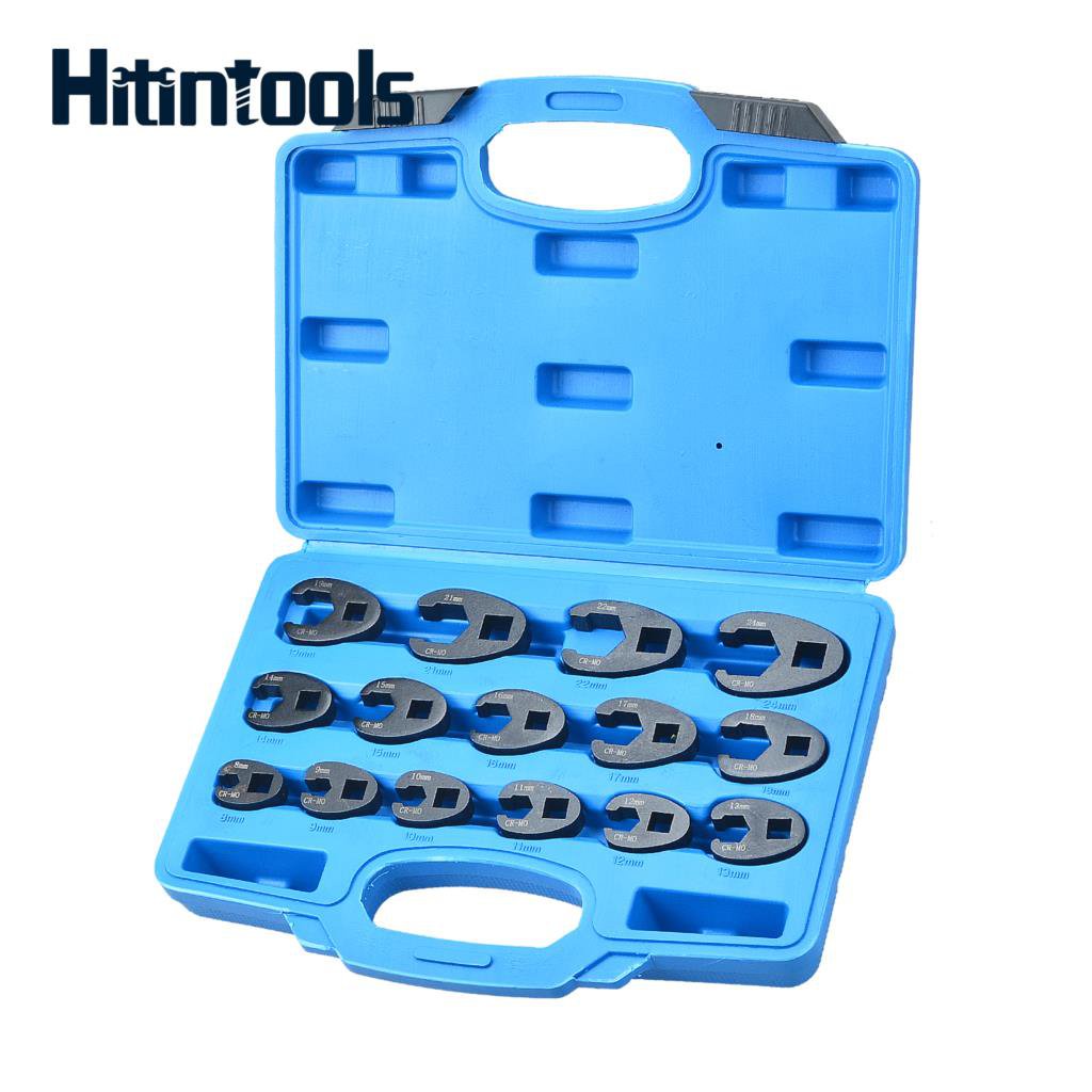 Crowfoot Flare Nut Wrench Tool Set Metric For 8 to 24 mm Nuts 3/8"; and 1/2"; Shopee Philippines