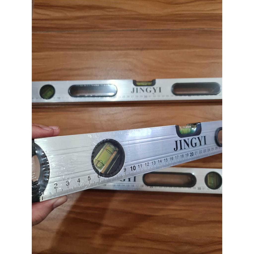 Aluminum Chrome 3 Dial Level Bar Measuring Ruler 16