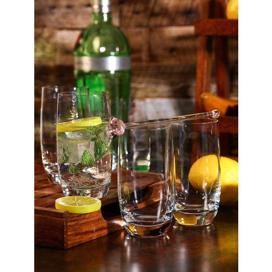 S99HB26 Crystal glass cola cup water cup flower tea cup cold cut ultra ...