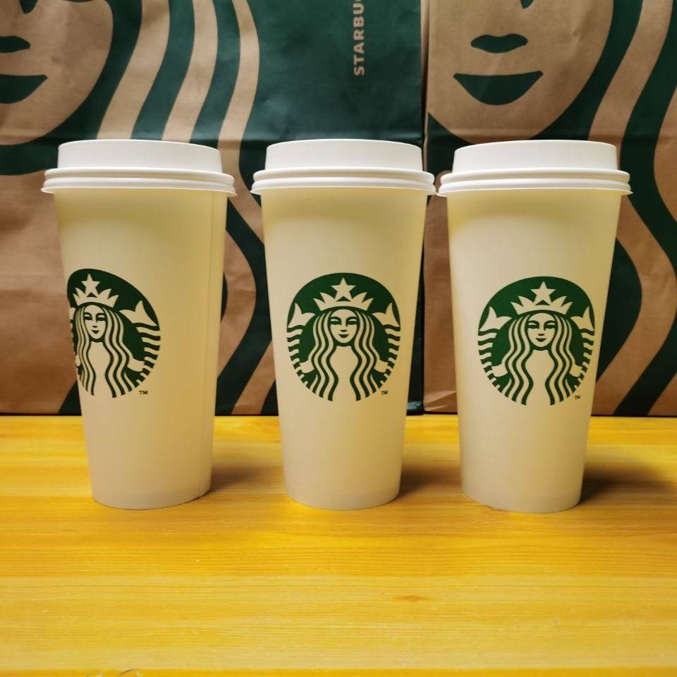 plastic baso personalized mug Starbucks coffee disposable paper cup ...