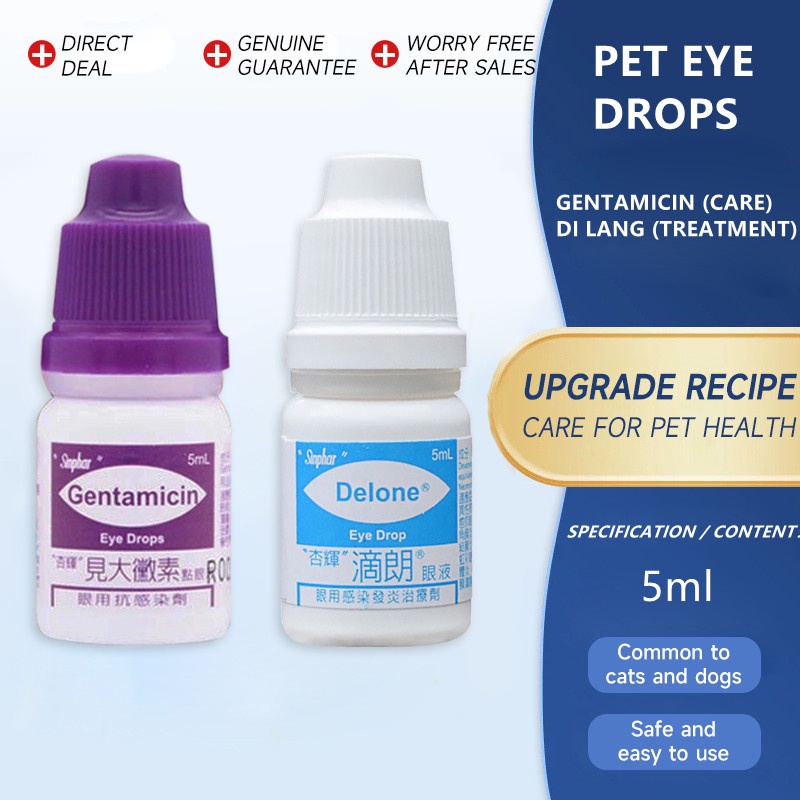 Eye Drops For Pets Cat and Dogs and Eye Infection Better than