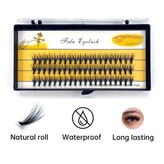 Falsche Wimpern Kit 30D - Nerz-Einzelwimpern-Cluster, 14 Mm, Natürlich Aussehend, Für Wimpernverlängerung & Make-up