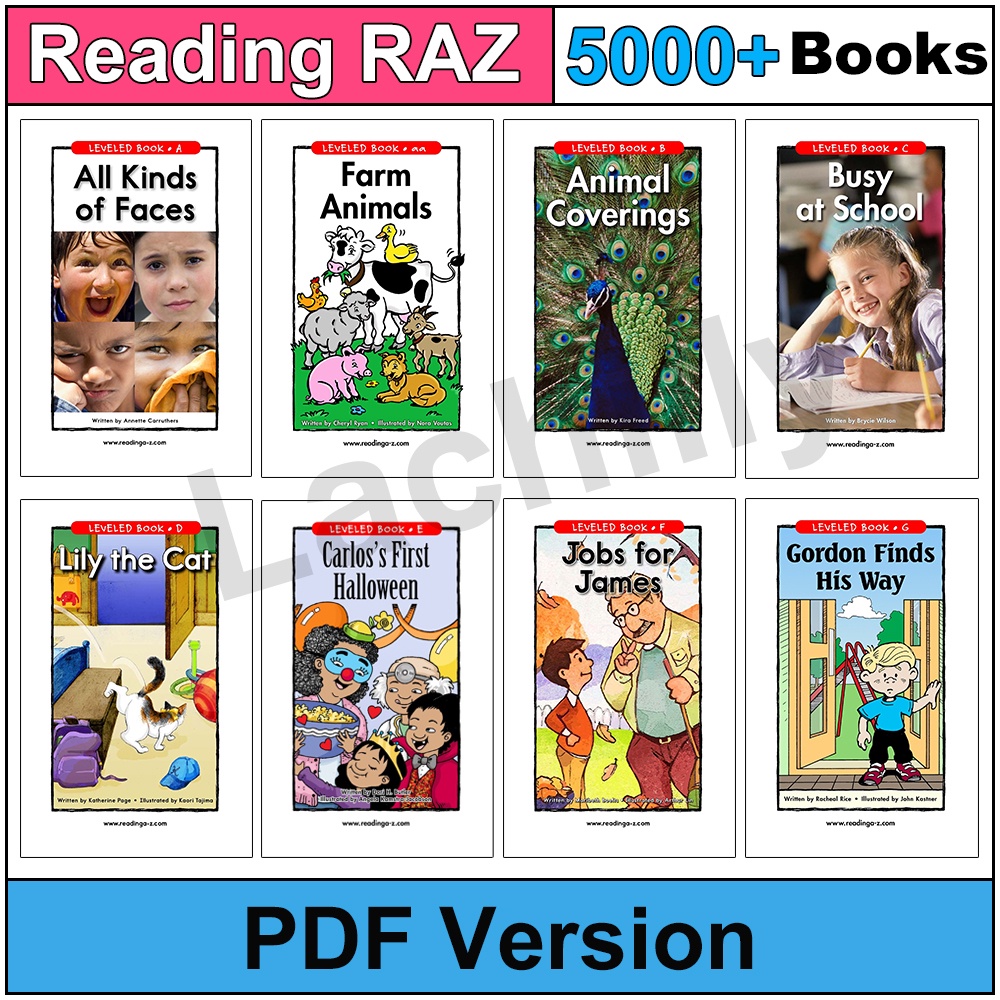 Reading a-z RAZ Graded reading Picture book for children kid English ...