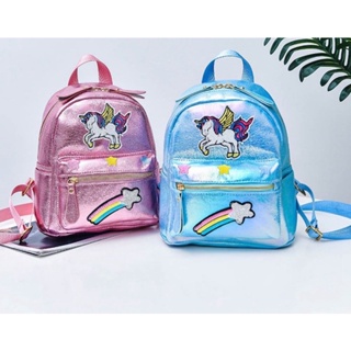 Korean Color Changing Sequin Backpack Unicorn Backpack Student