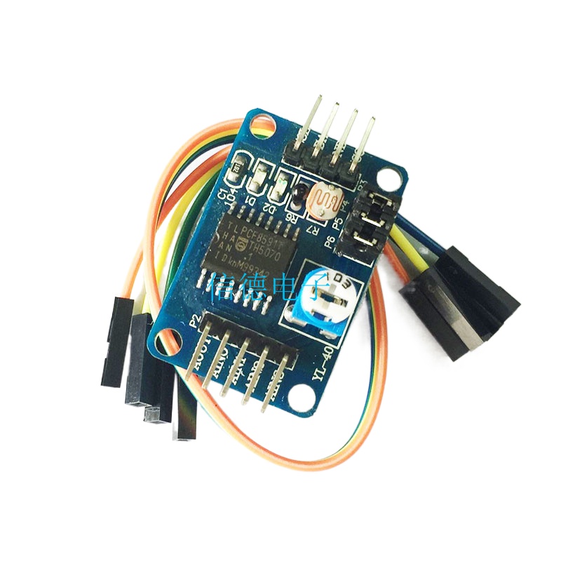 PCF8591 module AD/DA conversion A/D/temperature illumination