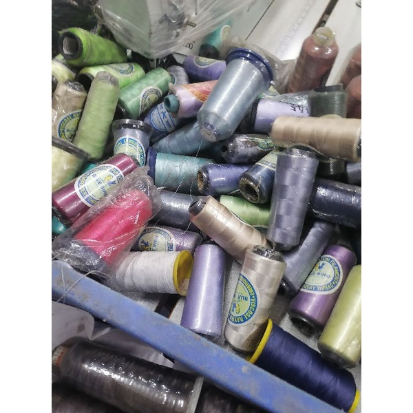 Bargain rayon embroidery thread bluebird random color 5 pcs per order