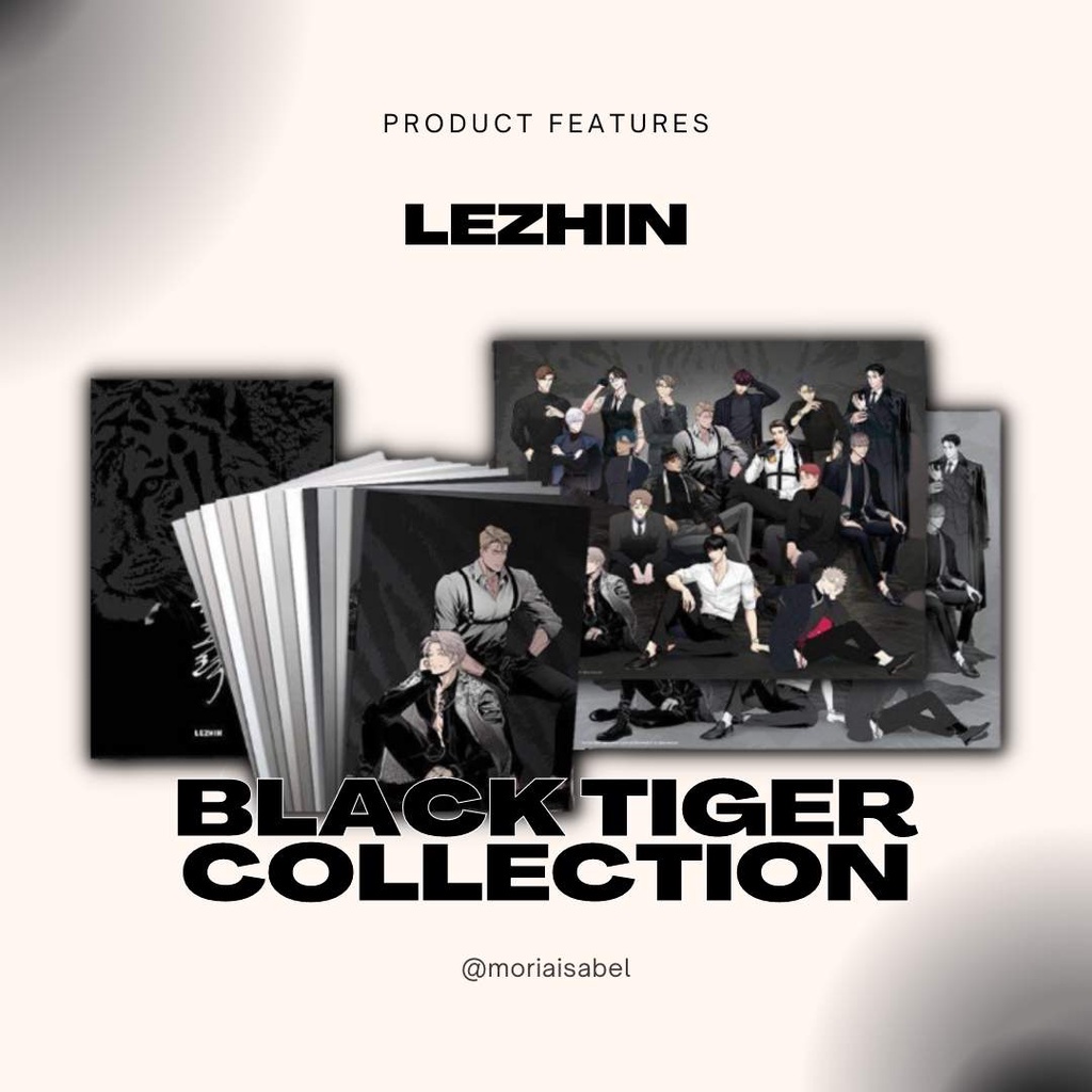 Lezhin Black Tiger Collection Shopee Philippines