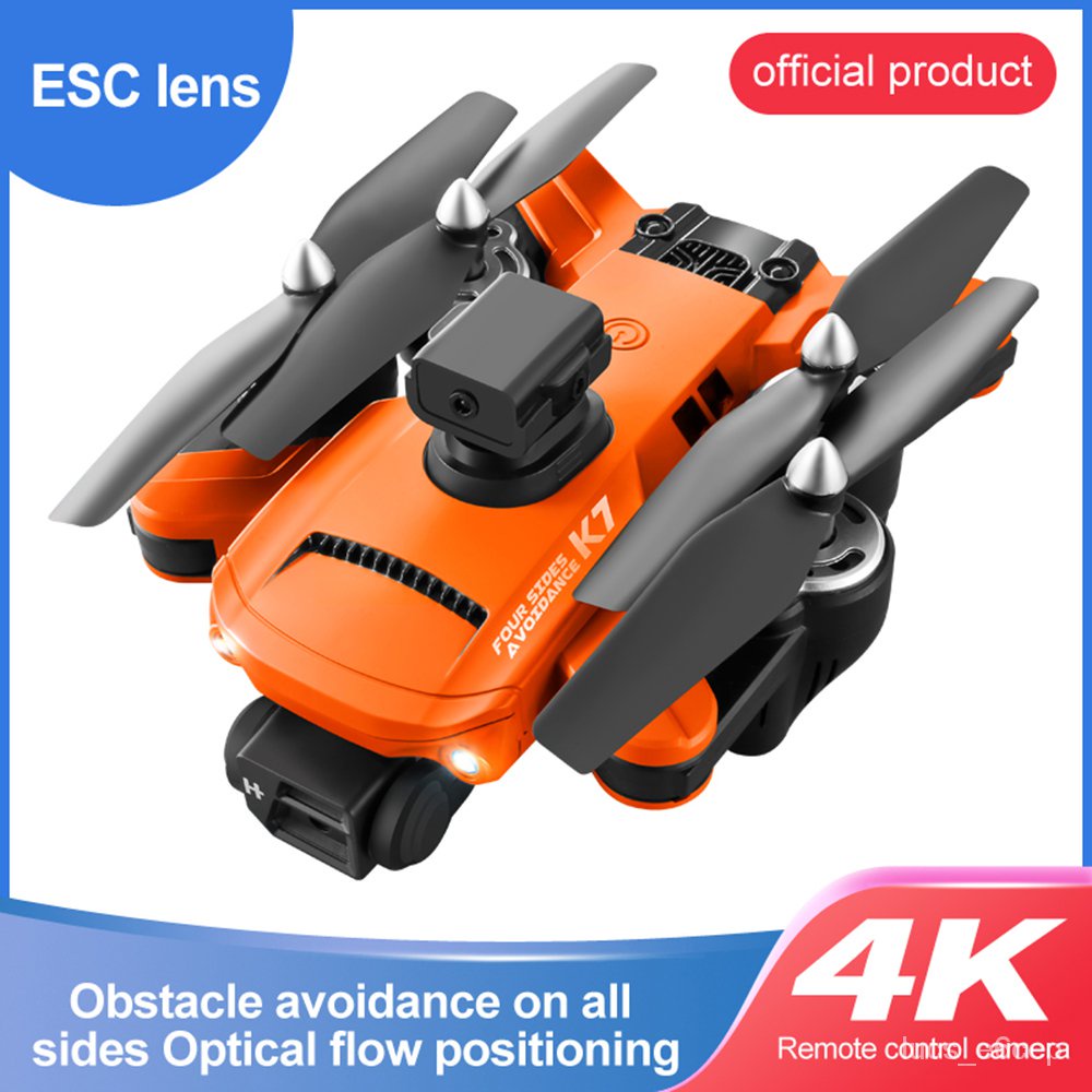 4K Drone K7 HD Aerial Photography Professional Obstacle Avoidance Four ...