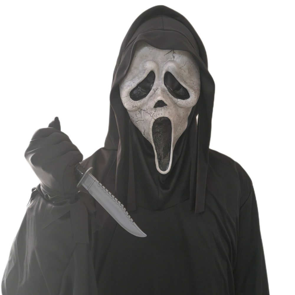 2023 NEW Ghost Face Scream Movie Horror Mask Halloween Killer Cosplay ...