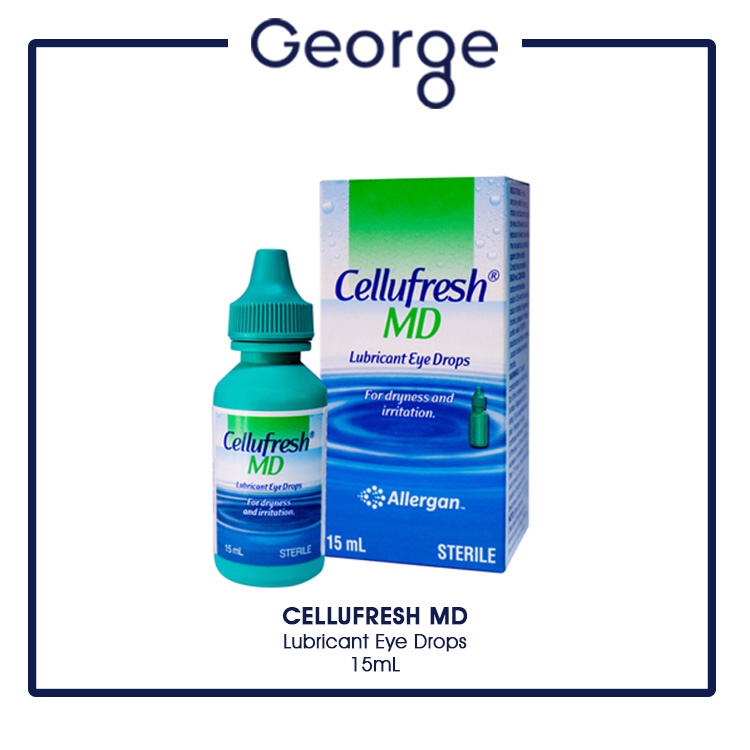 Allergan Cellufresh eye drops / Relieves dry eye symptoms 9L6G Shopee