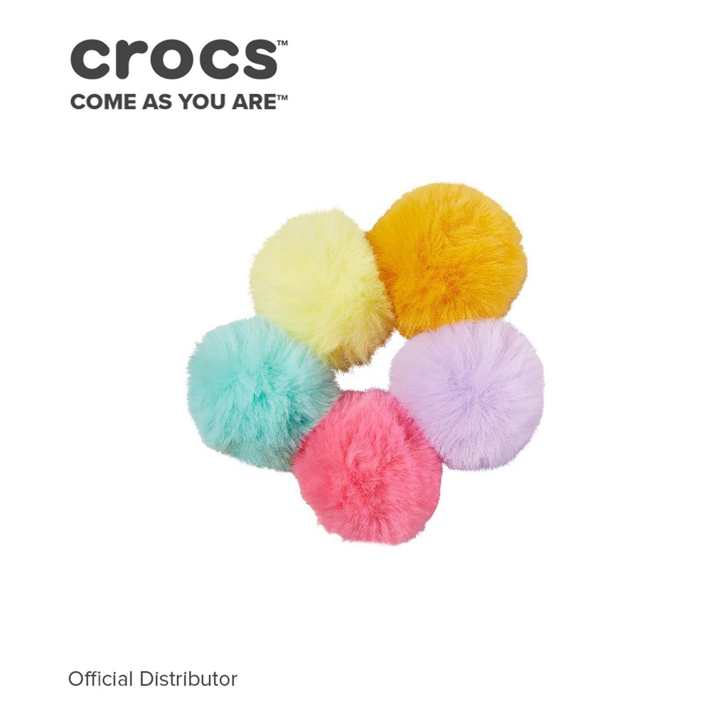 Crocs Jibbitz Pop Clor Puff Ball Pack Shopee Philippines