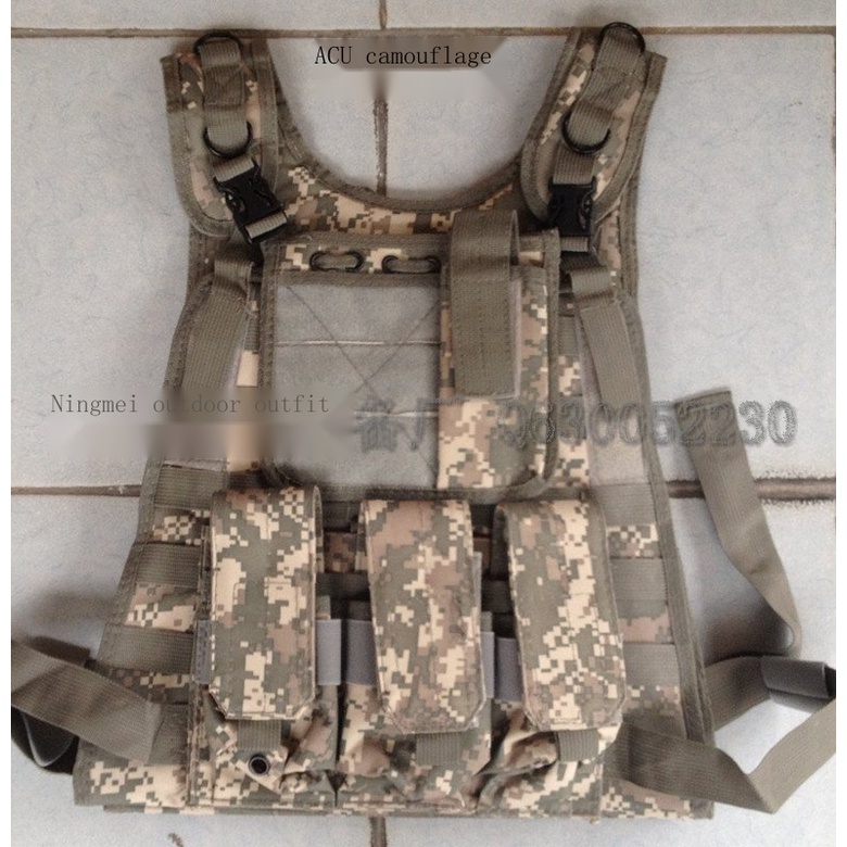 Vest camouflage tactical vest military fans outdoor combat men s