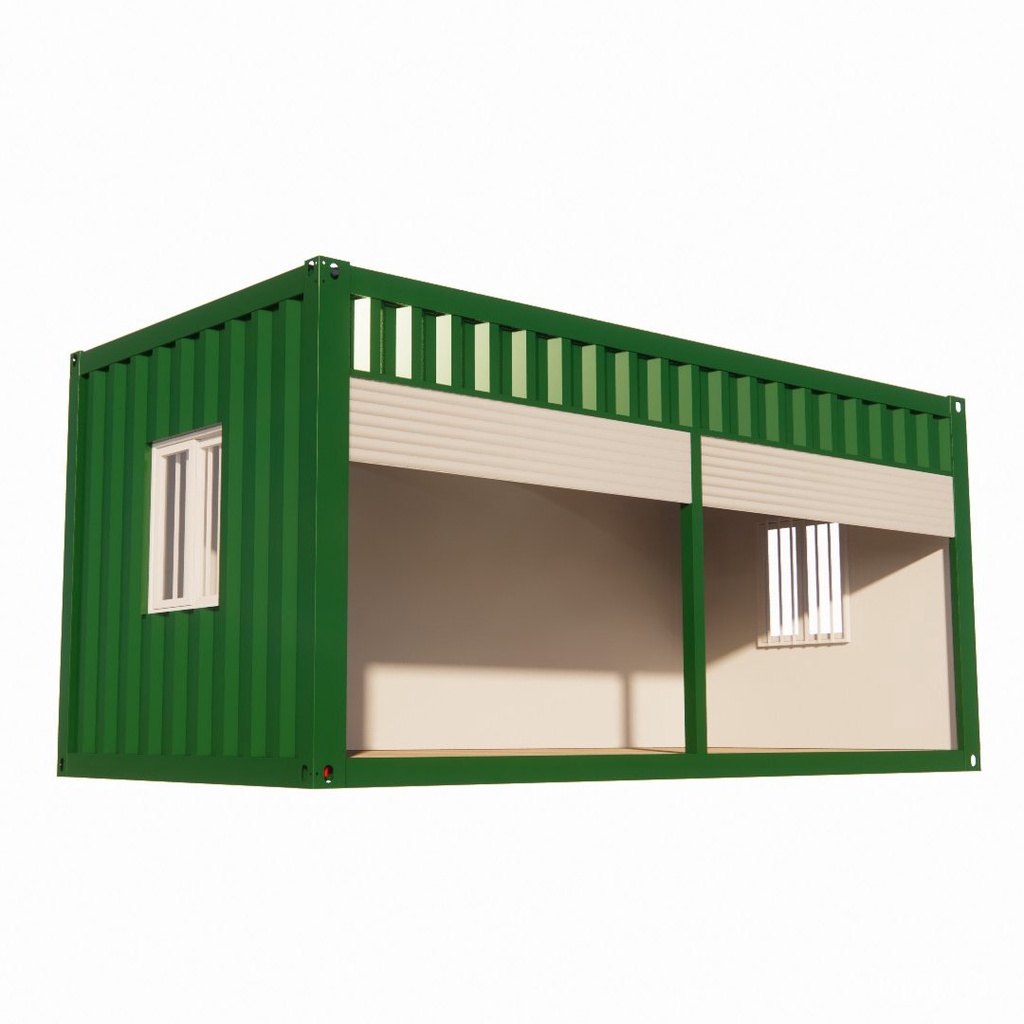 Flat Pack Shipping Prefabricated Container House Shop Storage