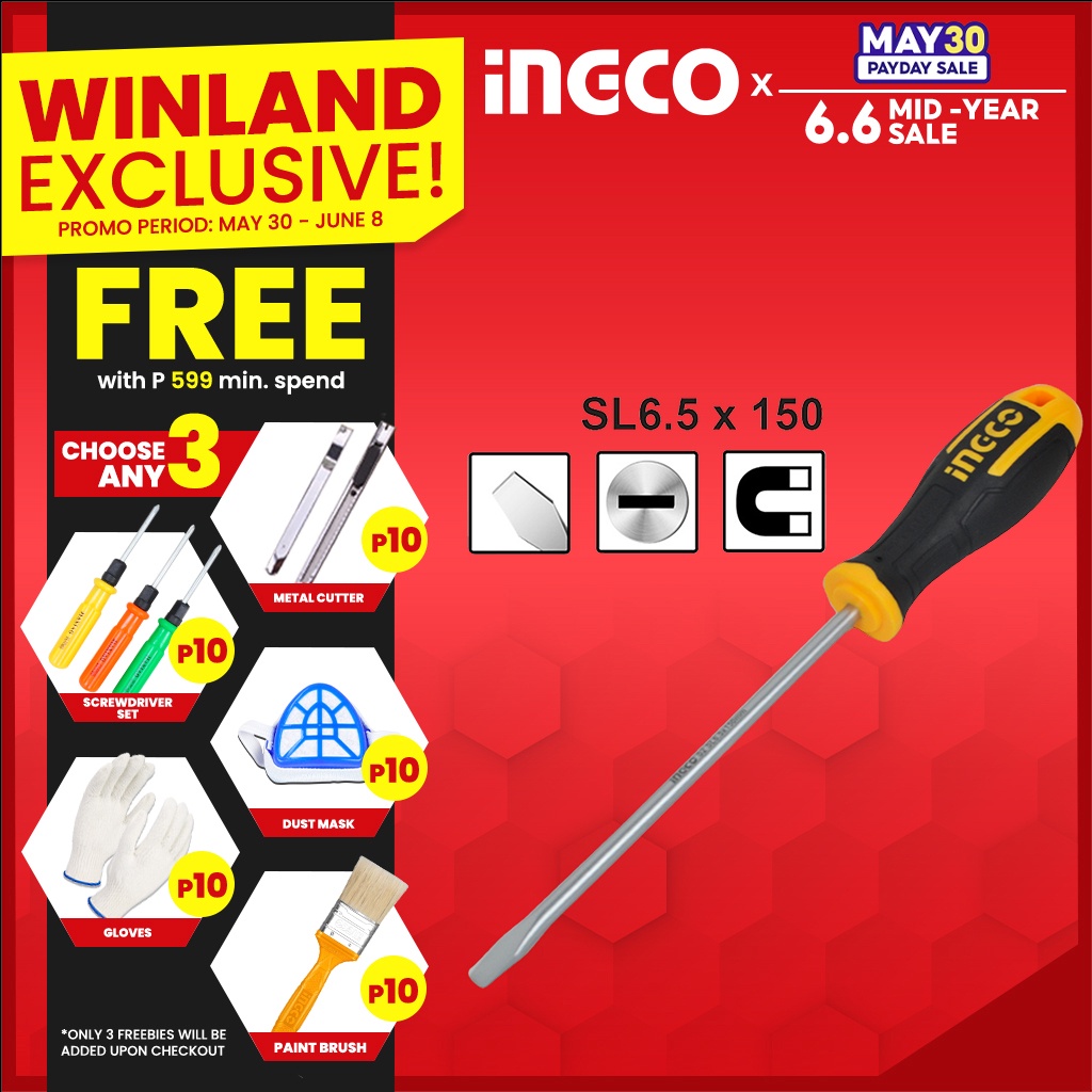 ingco-by-winland-slotted-screwdriver-flat-shank-screw-driver-6-5-x