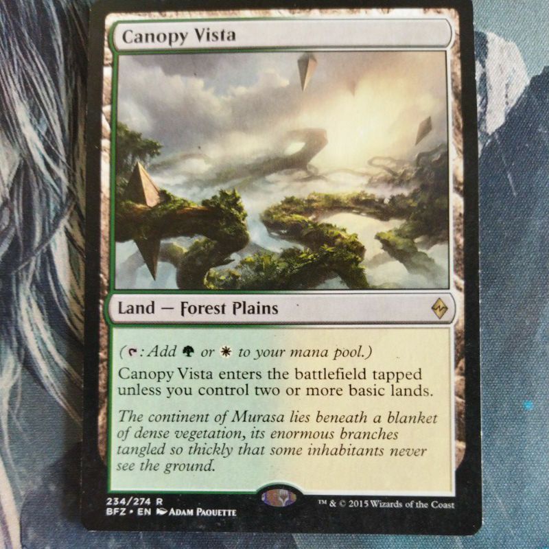 Canopy Vista- Mtg Cards Magic The Gathering Cards 