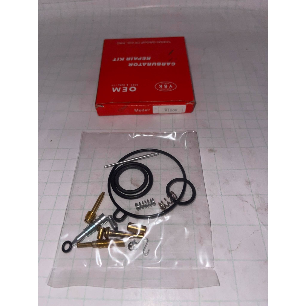 CARBURETOR REPAIR KIT WAVE 100R YSK BRAND | Shopee Philippines