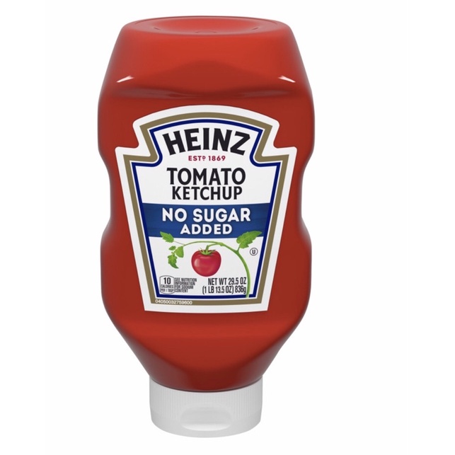 Heinz No Sugar Added sugar free Tomato Ketchup OCT 2023 expiry Shopee