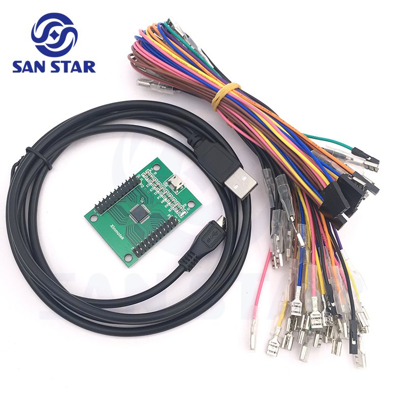 3 pcs of 2 Player USB To Jamma Arcade Controller-Arcade Parts-Game ...