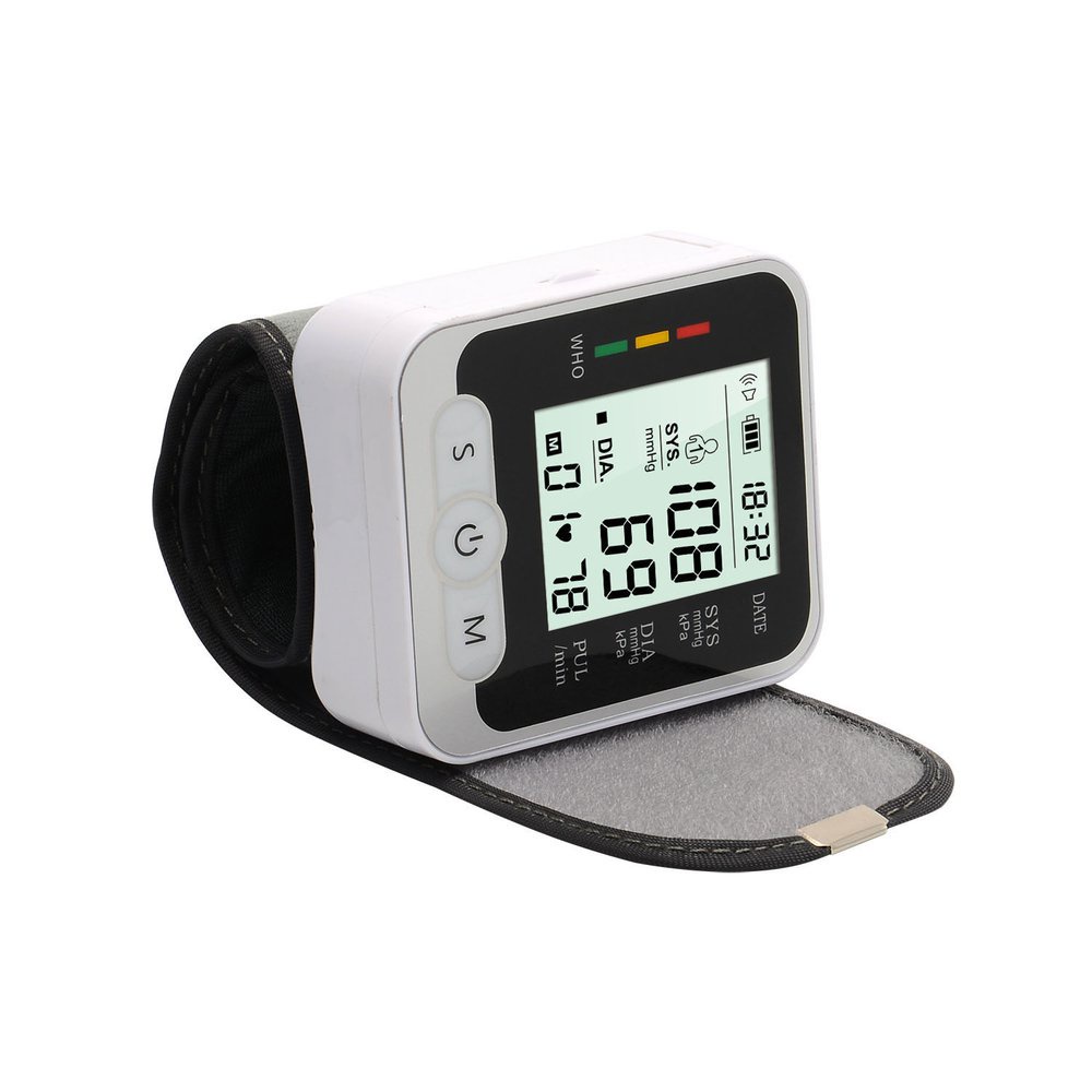 ☃ Sphygmomanometers Pulsometer Automatic Digital Lcd Wrist Blood