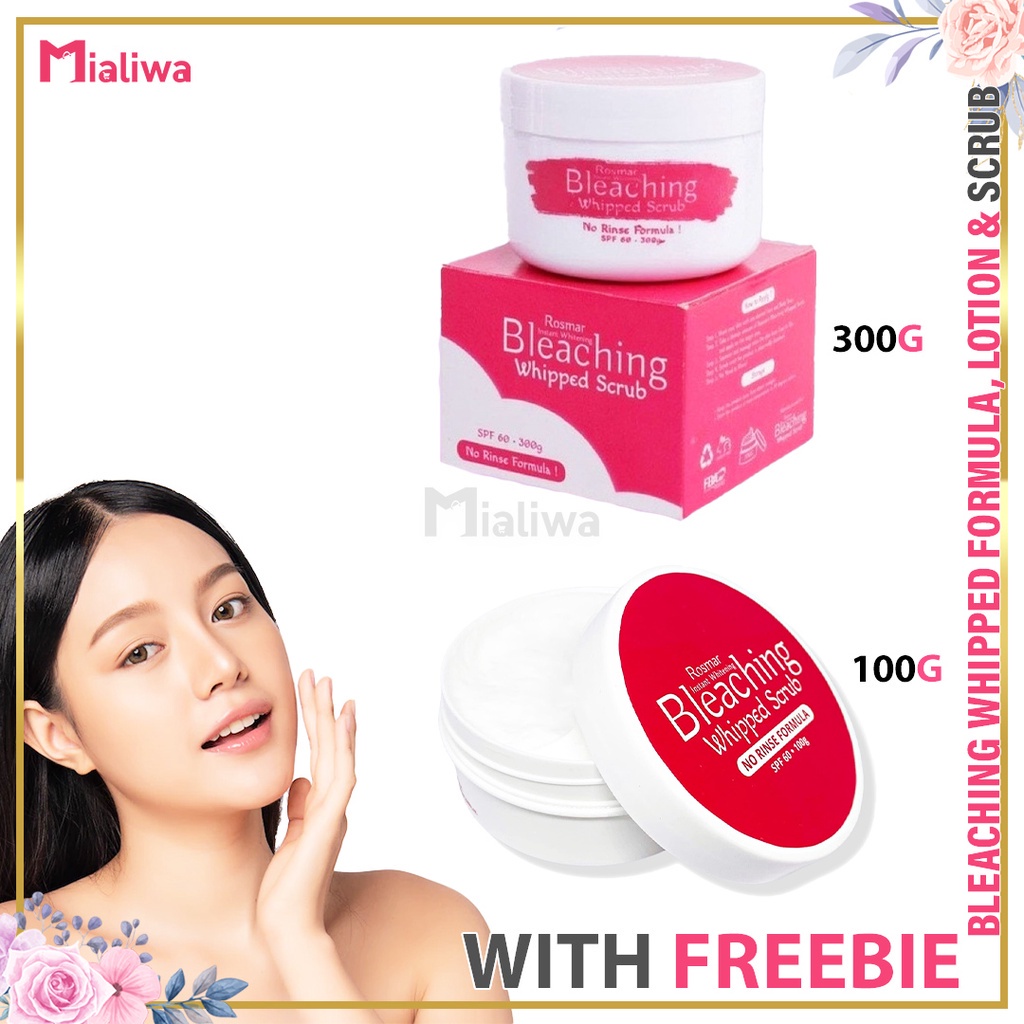 Rosmar Kagayaku Bleaching Whipped Formula, Lotion, Scrub Cream ...