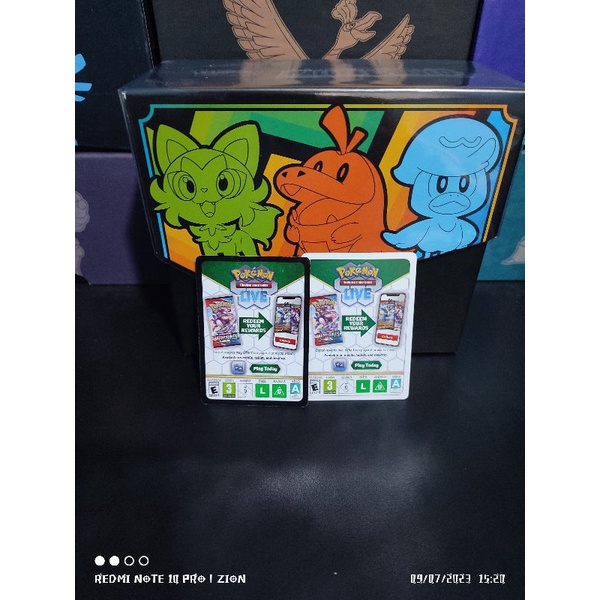 Pokemon TCG: Paldea Evolved Live Booster Pack Code - Instant Digital Delivery Via QR Email!
